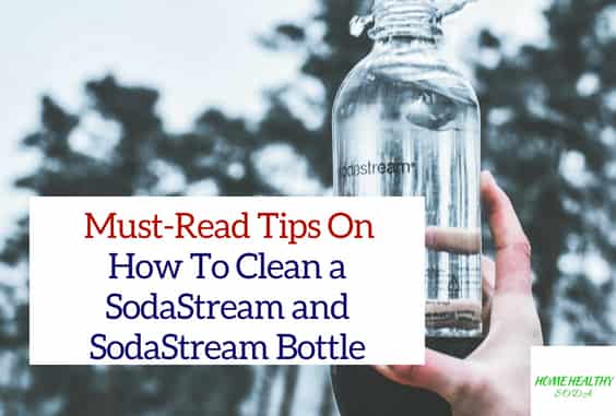 Tips & Hacks on How To Clean SodaStream Machines & Bottle